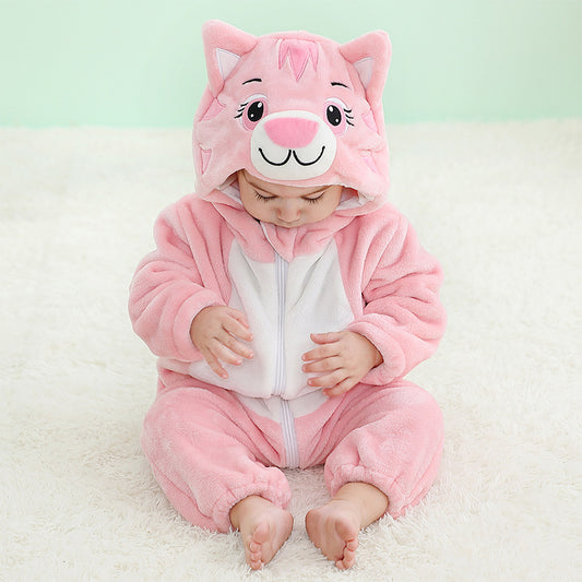 Rubylong Mouth Cat Romper